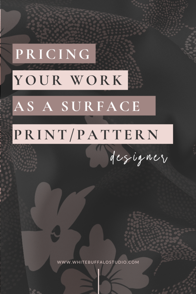 pricing your art surface pattern design